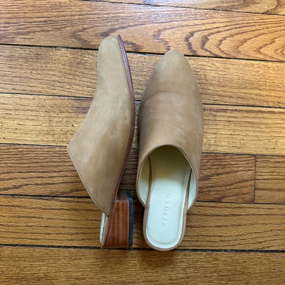 Nisolo Mariella Mule Slip-On - Sand - Size 8 - Picture 2 of 4